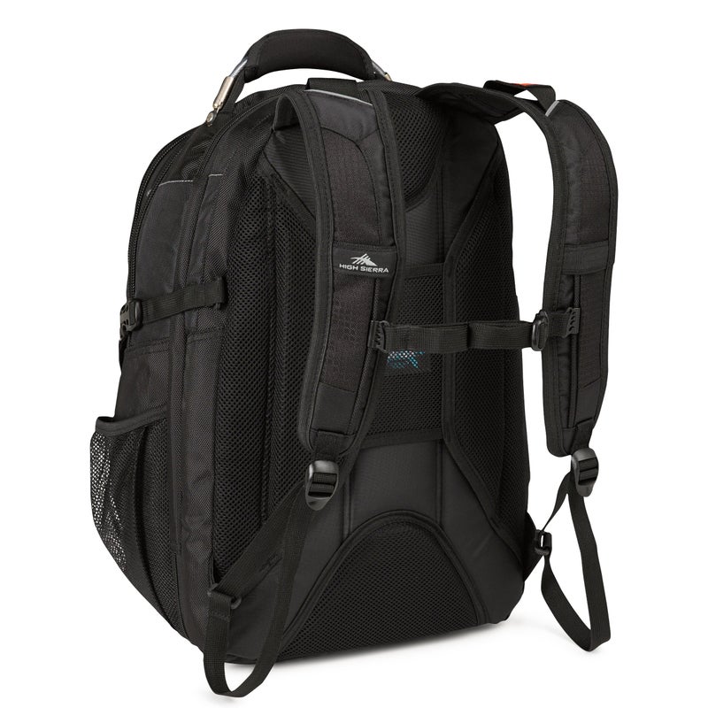 High Sierra XBT - TSA Laptop Backpack, Black, One Size - Image 2